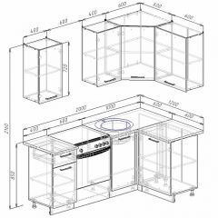 Кухонный гарнитур угловой Пайн 2000х1200 (Стол. 26мм) в Елабуге - elabuga.mebel24.online | фото 2