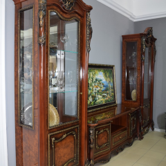 Гостиная Джоконда 1+ТВ+1 (корень дуба глянец) в Елабуге - elabuga.mebel24.online | фото 4