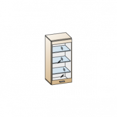 Гостиная Камелия Композиция 8 (Гикори Джексон темный) в Елабуге - elabuga.mebel24.online | фото 8