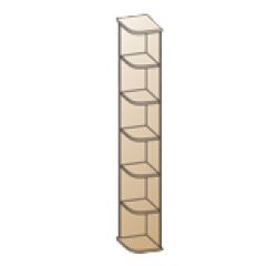 Гостиная Карина Композиция 20 (Гикори Джексон светлый) в Елабуге - elabuga.mebel24.online | фото 2