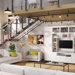 Гостиная Мелисса Композиция 4 (Снежный Ясень) в Елабуге - elabuga.mebel24.online | фото