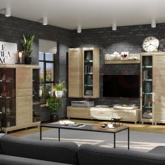 Гостиная Мелисса Композиция 6 (Гикори Джексон светлый) в Елабуге - elabuga.mebel24.online | фото