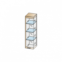 Гостиная Мелисса Композиция 8 (Гикори Джексон светлый) в Елабуге - elabuga.mebel24.online | фото 3