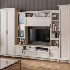 Гостиная ПРАГА-1 Анкор белый в Елабуге - elabuga.mebel24.online | фото