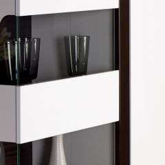 Гостиная Ронда 3 Белый глянец/венге в Елабуге - elabuga.mebel24.online | фото 3