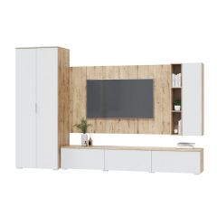Гостиная СКАНДИ №ББ-5 (без панно) в Елабуге - elabuga.mebel24.online | фото