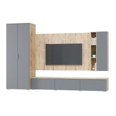 Гостиная СКАНДИ №СС-5 (без панно) в Елабуге - elabuga.mebel24.online | фото