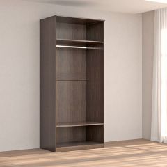 Кэт-4 Шкаф 2-х ств (2 дв зерк) (МДФ Венге) в Елабуге - elabuga.mebel24.online | фото 2