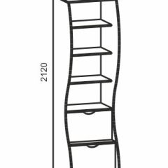 Киви №11 Пенал с 2мя ящ., (ЛДСП молочный дуб/лайм) в Елабуге - elabuga.mebel24.online | фото 2