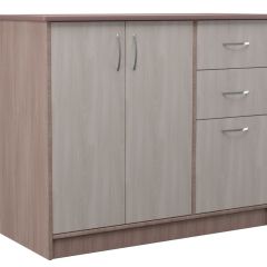 Комод АЛЛА (Ясень шимо светлый/темный) Эко в Елабуге - elabuga.mebel24.online | фото