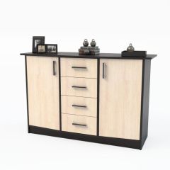 Комод К-2.1 (Венге/Дуб молочный) в Елабуге - elabuga.mebel24.online | фото