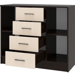 СОФИЯ Комод К1000 2Д (венге/дуб белфорт) в Елабуге - elabuga.mebel24.online | фото 2