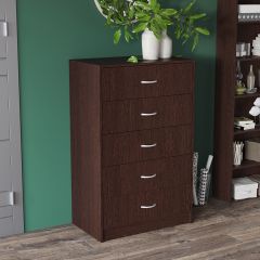 Комод Лофт 5 ящиков (Венге) в Елабуге - elabuga.mebel24.online | фото