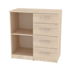 Комод "Калисто (K17)" ручка рейлинг в Елабуге - elabuga.mebel24.online | фото 2