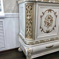 Комод с Зеркалом Алсу (белый глянец) в Елабуге - elabuga.mebel24.online | фото 9