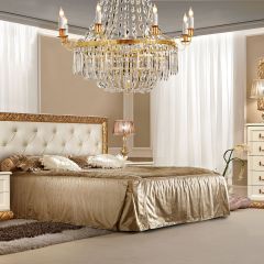 Комод узкий Тиффани штрих-лак/золото (ТФКМ-2) в Елабуге - elabuga.mebel24.online | фото 2