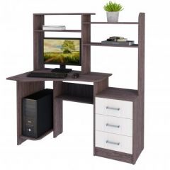 Компьютерный стол №16 (Анкор темныйанкор темный) в Елабуге - elabuga.mebel24.online | фото 2