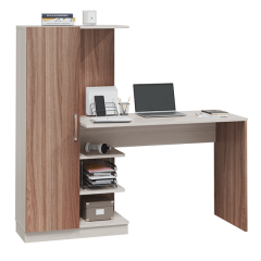 Стол компьютерный Софт (УНИ) Ясень темный/светлый в Елабуге - elabuga.mebel24.online | фото 4