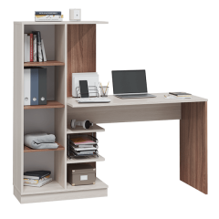 Стол компьютерный Софт (УНИ) Ясень темный/светлый в Елабуге - elabuga.mebel24.online | фото 5