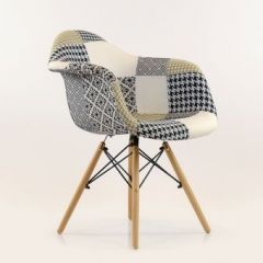 Кресло Barneo N-14 Patchwork трехцветный в Елабуге - elabuga.mebel24.online | фото 5