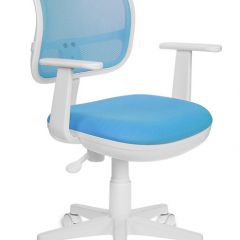 Кресло детское Бюрократ CH-W797/LB/TW-55 голубой в Елабуге - elabuga.mebel24.online | фото