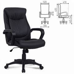 Кресло офисное BRABIX "Enter EX-511" (экокожа/черная) 530859 в Елабуге - elabuga.mebel24.online | фото