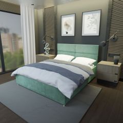 Кровать Аврора с ортопедической решеткой (1600) в Елабуге - elabuga.mebel24.online | фото