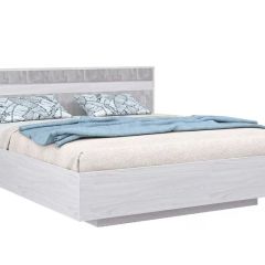 Кровать Бетти 1600 (Анкор Светлый/Бетонный Камень) в Елабуге - elabuga.mebel24.online | фото