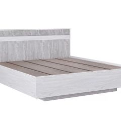 Кровать Бетти 1600 (Анкор Светлый/Бетонный Камень) в Елабуге - elabuga.mebel24.online | фото 2