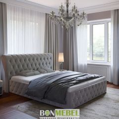 Кровать Камелия (стразы) с основанием и ПМ 1600х2000 в Елабуге - elabuga.mebel24.online | фото 4