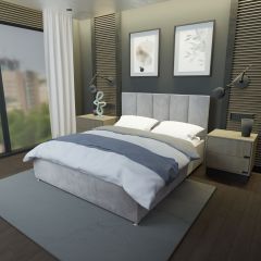 Кровать Мерида Решетка+ПМ+Дно (1600) в Елабуге - elabuga.mebel24.online | фото