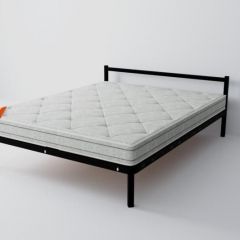 Кровать Мета с матрасом 900 (черный) в Елабуге - elabuga.mebel24.online | фото
