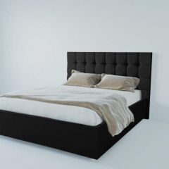 Кровать Венеция без основания 1400 (экокожа кольт ч) в Елабуге - elabuga.mebel24.online | фото