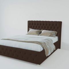 Кровать Версаль 1200 без основания (экокожа коричневый) в Елабуге - elabuga.mebel24.online | фото