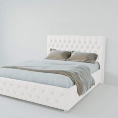 Кровать Версаль 800 без основания (экокожа белый) в Елабуге - elabuga.mebel24.online | фото