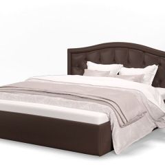Кровать Стелла 1400*2000 + ПМ (Лесмо brown) коричневый в Елабуге - elabuga.mebel24.online | фото