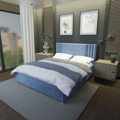 Кровать Стелла Решетка+ПМ (1400) *БЕЗ ДНА в Елабуге - elabuga.mebel24.online | фото