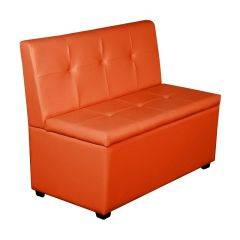 Кухонный диван Уют-1 (1000) Оранжевый в Елабуге - elabuga.mebel24.online | фото