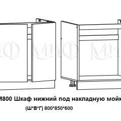 ЛИЗА-2 Кухонный гарнитур 2,0 Белый глянец холодный в Елабуге - elabuga.mebel24.online | фото 6