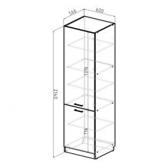 Кухонный гарнитур Ноктюрн оптима 1800х2400 мм в Елабуге - elabuga.mebel24.online | фото 10