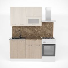 Кухонный гарнитур Ольга лайт 2 1200 мм в Елабуге - elabuga.mebel24.online | фото 3