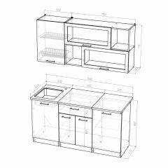 Кухонный гарнитур Полина стандарт 1600 в Елабуге - elabuga.mebel24.online | фото 7