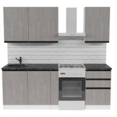 Кухонный гарнитур Сюита стандарт 1600 мм в Елабуге - elabuga.mebel24.online | фото 3