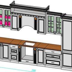 Кухонный гарнитур Верона 3.9 (крем) композиция №2 в Елабуге - elabuga.mebel24.online | фото 6