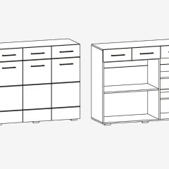 Модульная гостиная Фиеста (Венге/Белый глянец) в Елабуге - elabuga.mebel24.online | фото 3