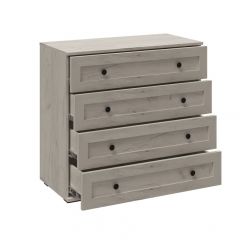 Модульная спальня София (Дуб крафт белый) в Елабуге - elabuga.mebel24.online | фото 3