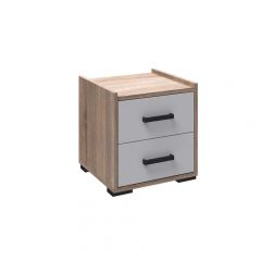 Модульная Спальня Соната (Белый/Дуб Крафт Золотой) в Елабуге - elabuga.mebel24.online | фото 5