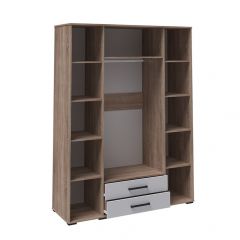 Модульная Спальня Соната (Белый/Дуб Крафт Золотой) в Елабуге - elabuga.mebel24.online | фото 8