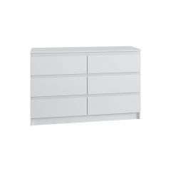 МОРИ МК 1200.6 Комод (белый) в Елабуге - elabuga.mebel24.online | фото