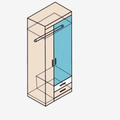 НИКА Н10з Шкаф для одежды в Елабуге - elabuga.mebel24.online | фото 4